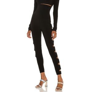 NEW NORMA KAMALI HIGH WAIST CUTOUT  LEGGING NEW WITHOUT TAG!